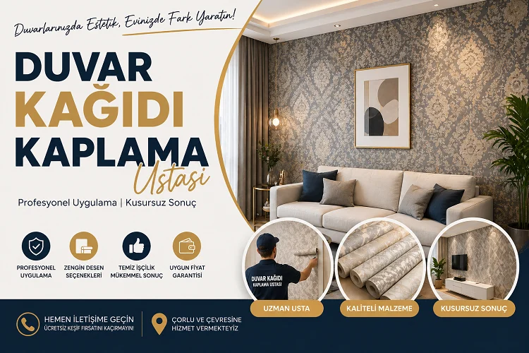 Çorlu Duvar Kağıdı Kaplama Ustası İçin Pratik Öneriler