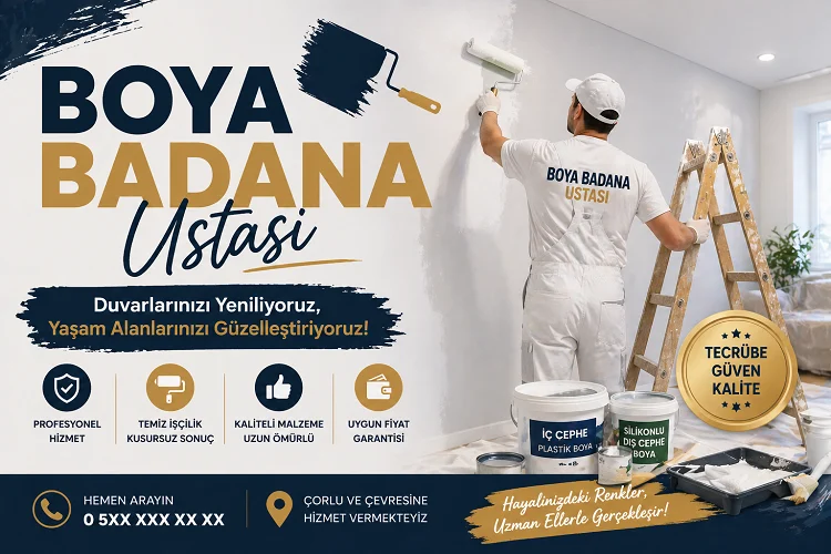 Çorlu Boya Badana Ustası