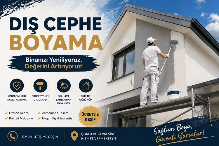 Çorlu Dış Cephe Boyama